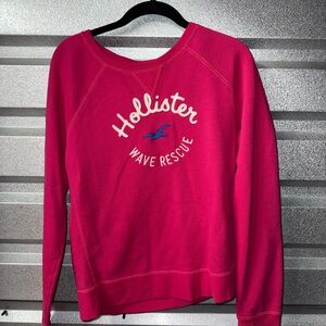 Hot Pink Hollister Pullover Sweater